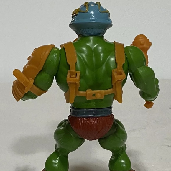 Masters Of The Universe Man At Arms Action Figure w/ Club Armor MOTU Mattel 1981 - Picture 7 of 11